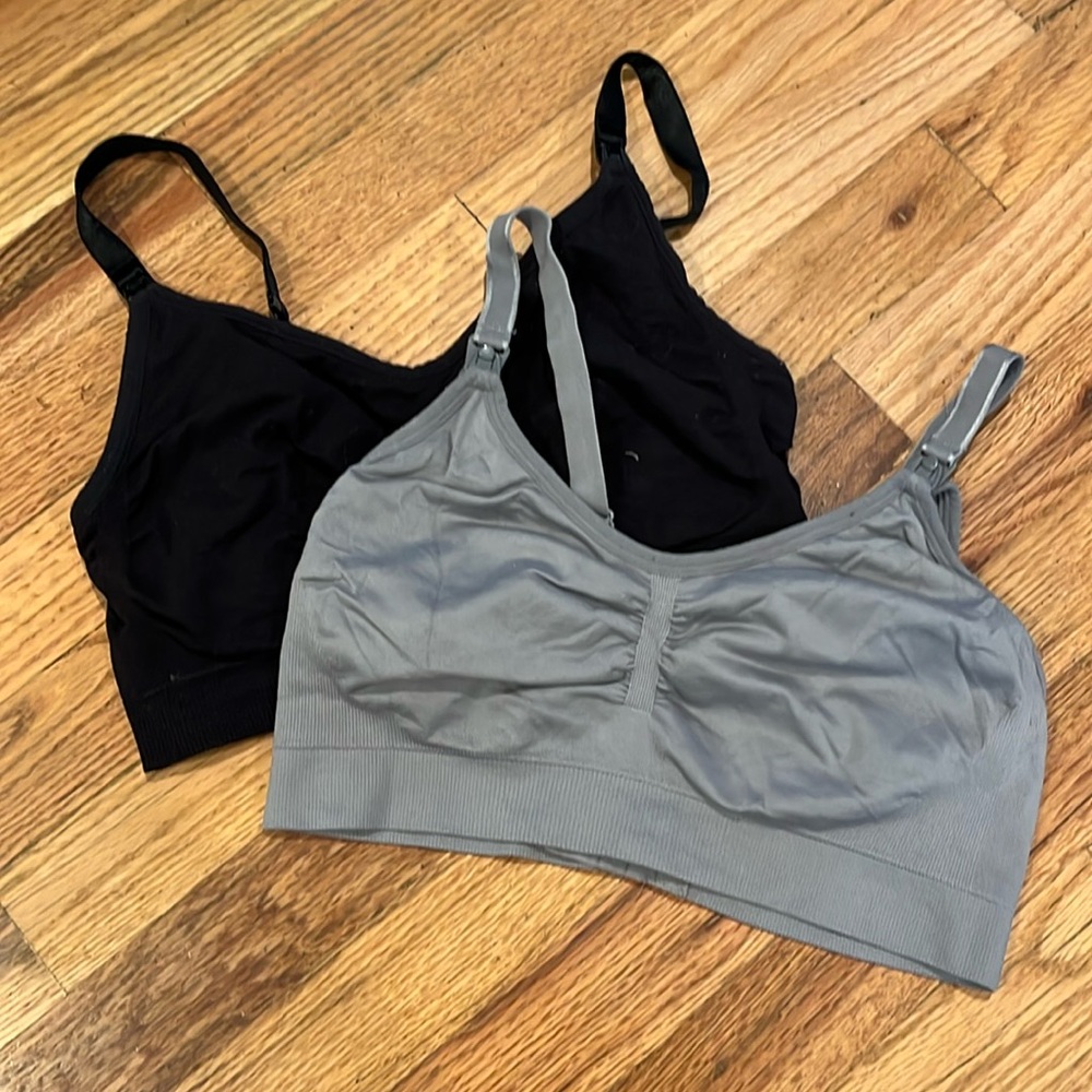 Set of 2 Maternity Bras M